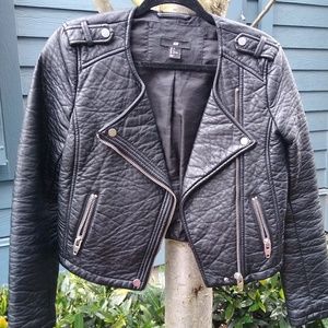 H&M Women's Faux Leather Jacket